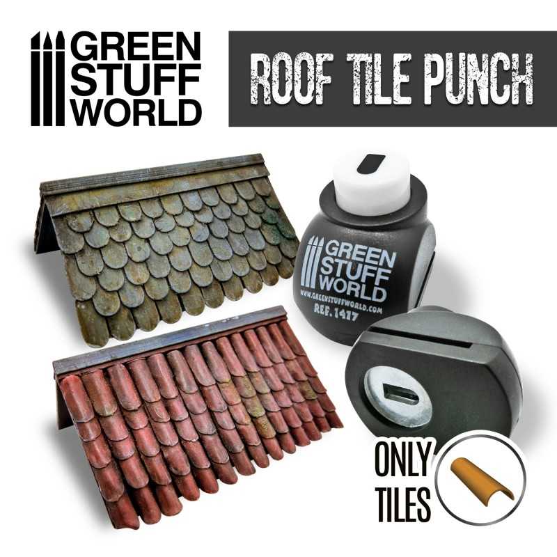 Green Stuff World - 1417 - Miniature Roof Tile Punch