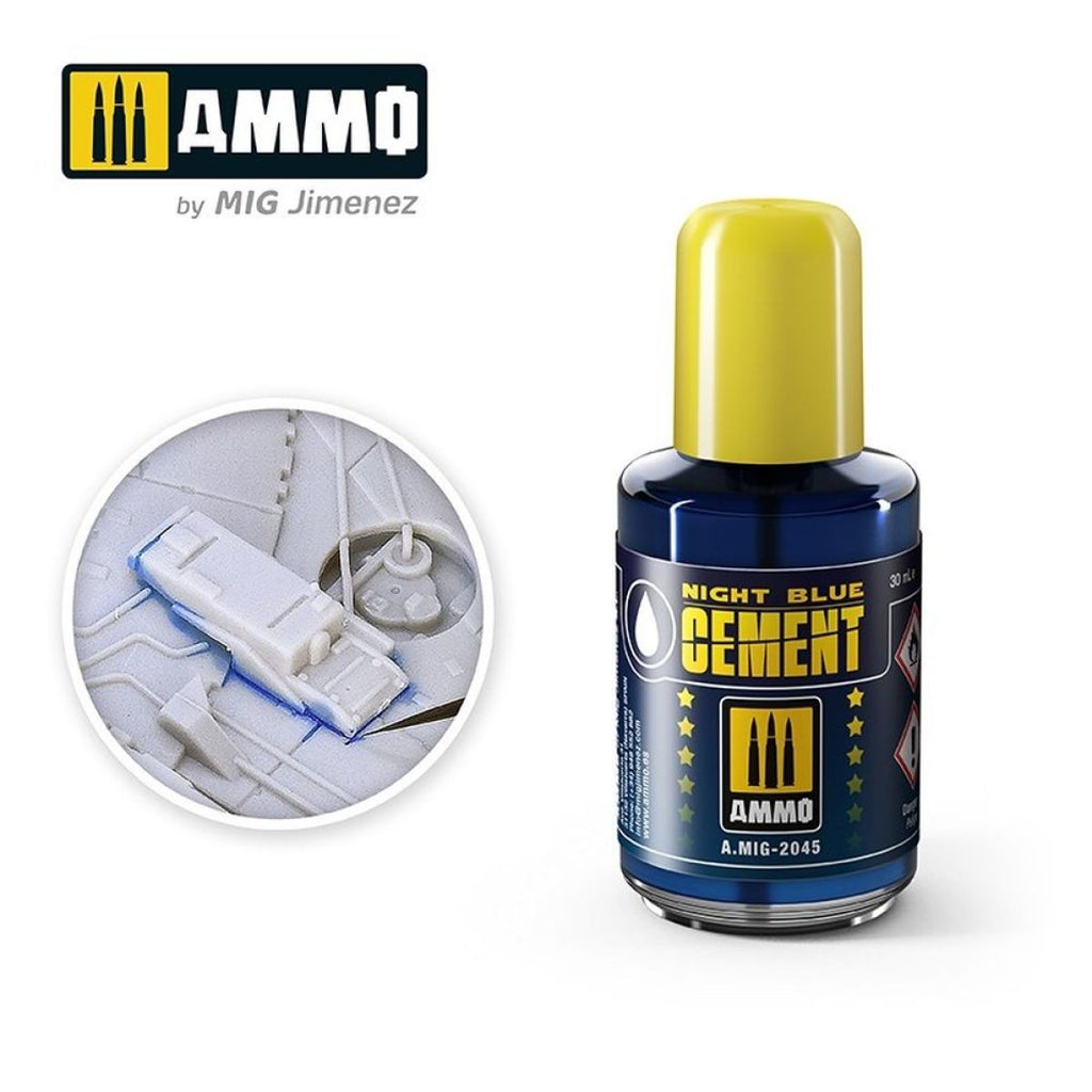 Ammo by MIG - 2045 - Night Blue Cement 30ml
