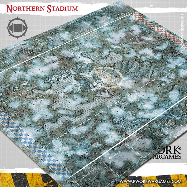 PWork - Blood Bowl - Northern Stadium - Fantasy Football Mat