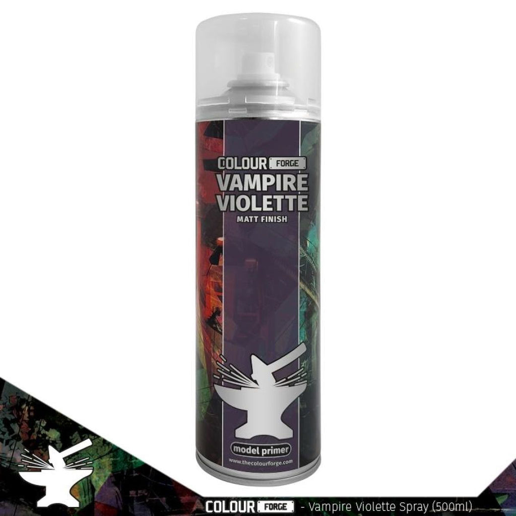 Colour Forge - TCF-SPR-010 - Aerosol Spray Primer - Vampire Violette 500ml