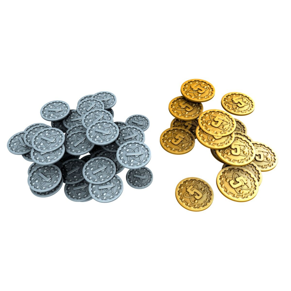 Nucleum: Metal Coins (Board & Dice Accessories)