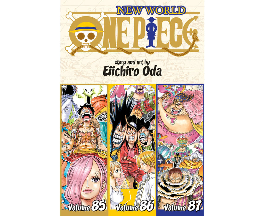 One Piece Vol. 85-86-87 New World (Omnibus Edition Vol. 29)