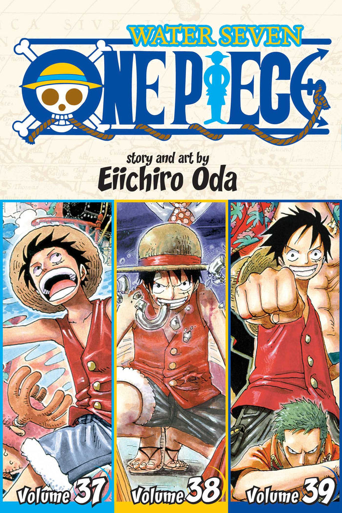 One Piece Vol. 37-38-39 Water Seven (Omnibus Edition Vol. 13)