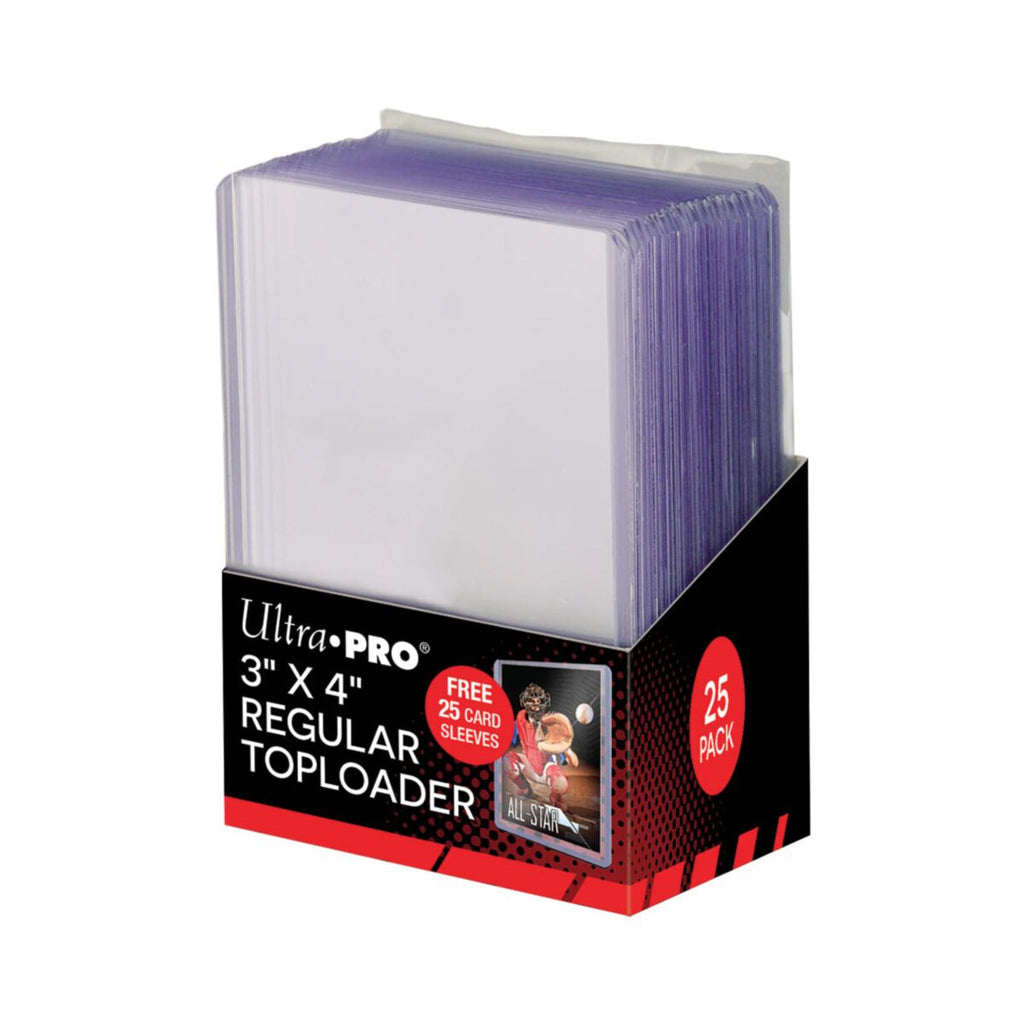 Ultra Pro - UP81579 3" X 4" Clear Toploader with Card Sleeves 25ct