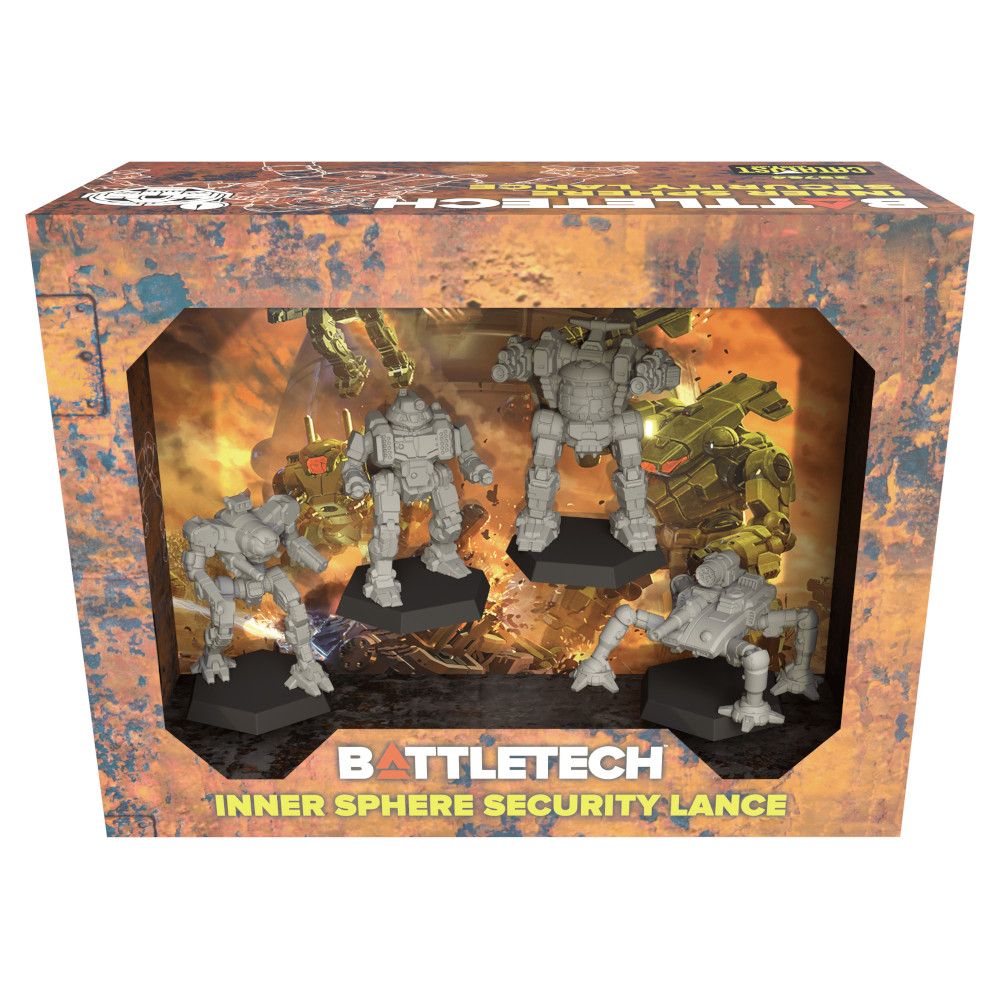 BattleTech - Inner Sphere Security Lance ForcePack