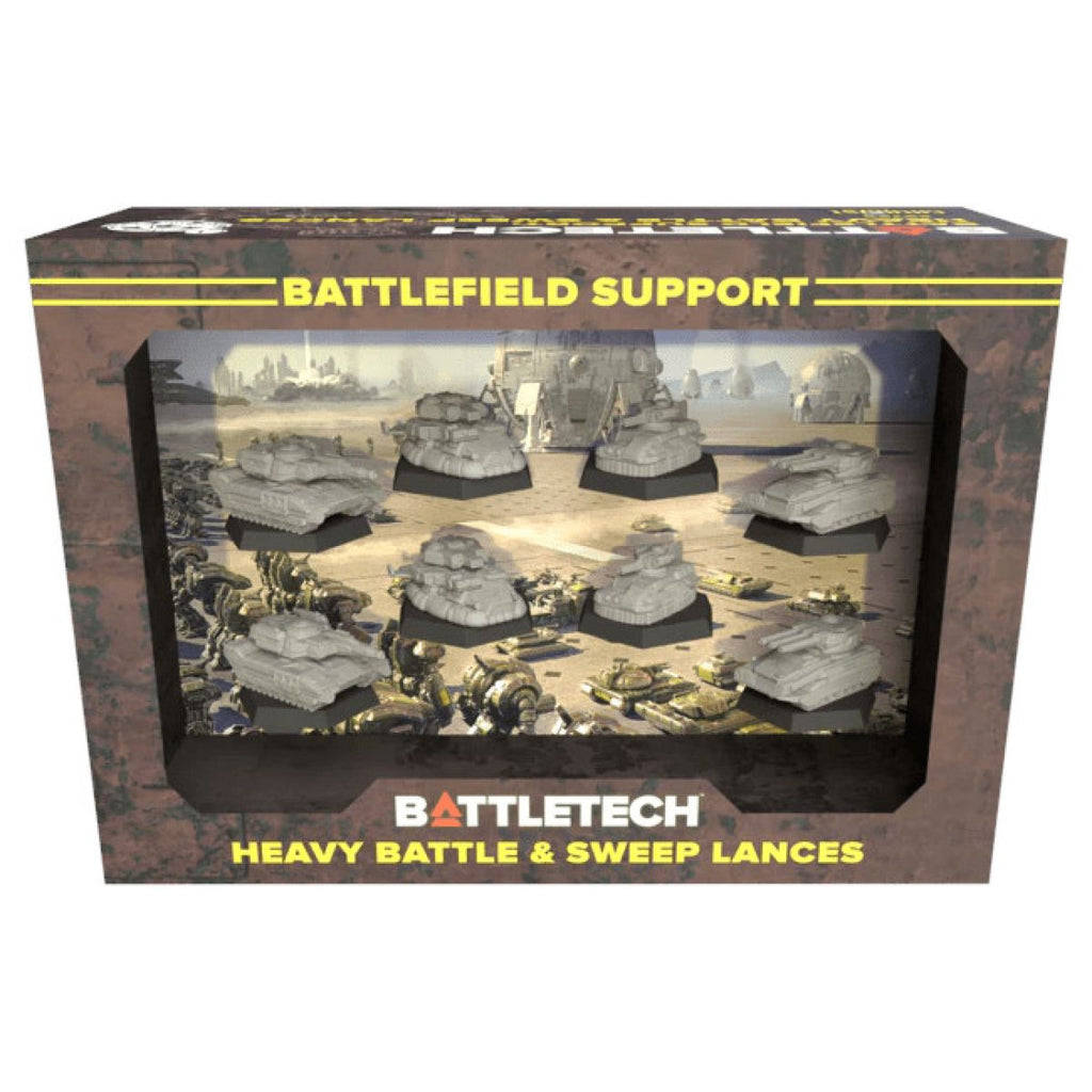 BattleTech - Battlefield Support Heavy Bttl & Sweep Lance