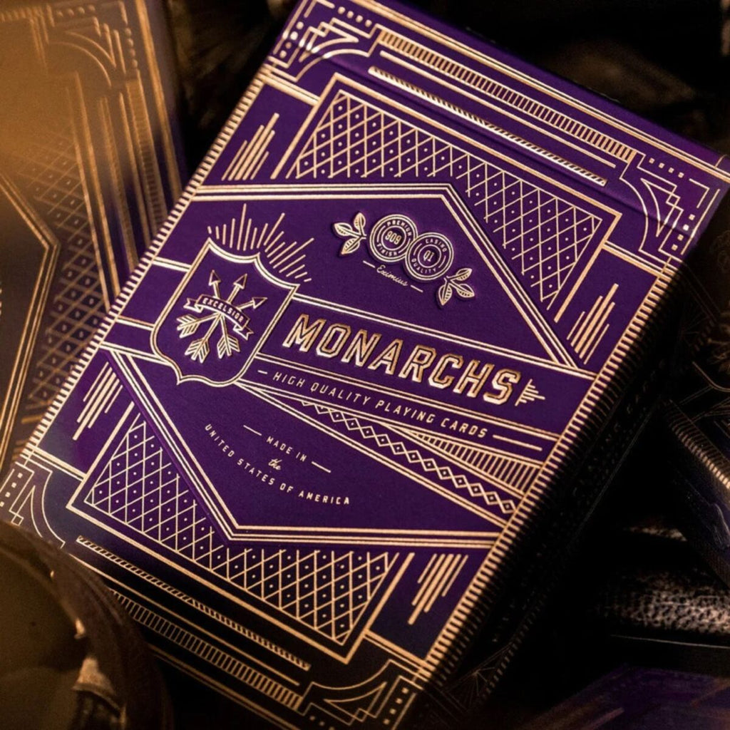 Theory 11 - Monarch Purple Playing Cards
