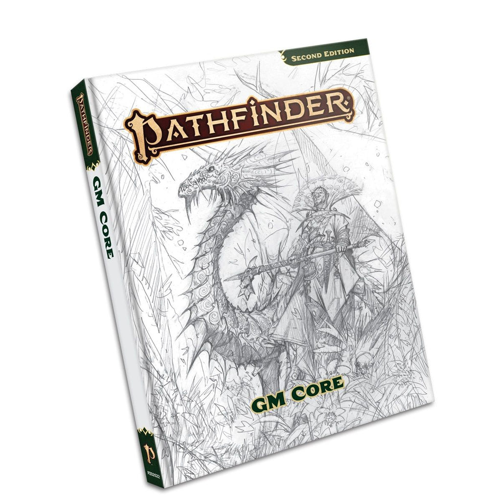 Pathfinder Second Edition Remaster: GM Core Sketch Cover