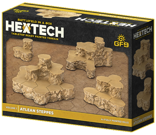 Battlefield in a Box - HEXT09 - Hextech Atlean Steppes Vol 1