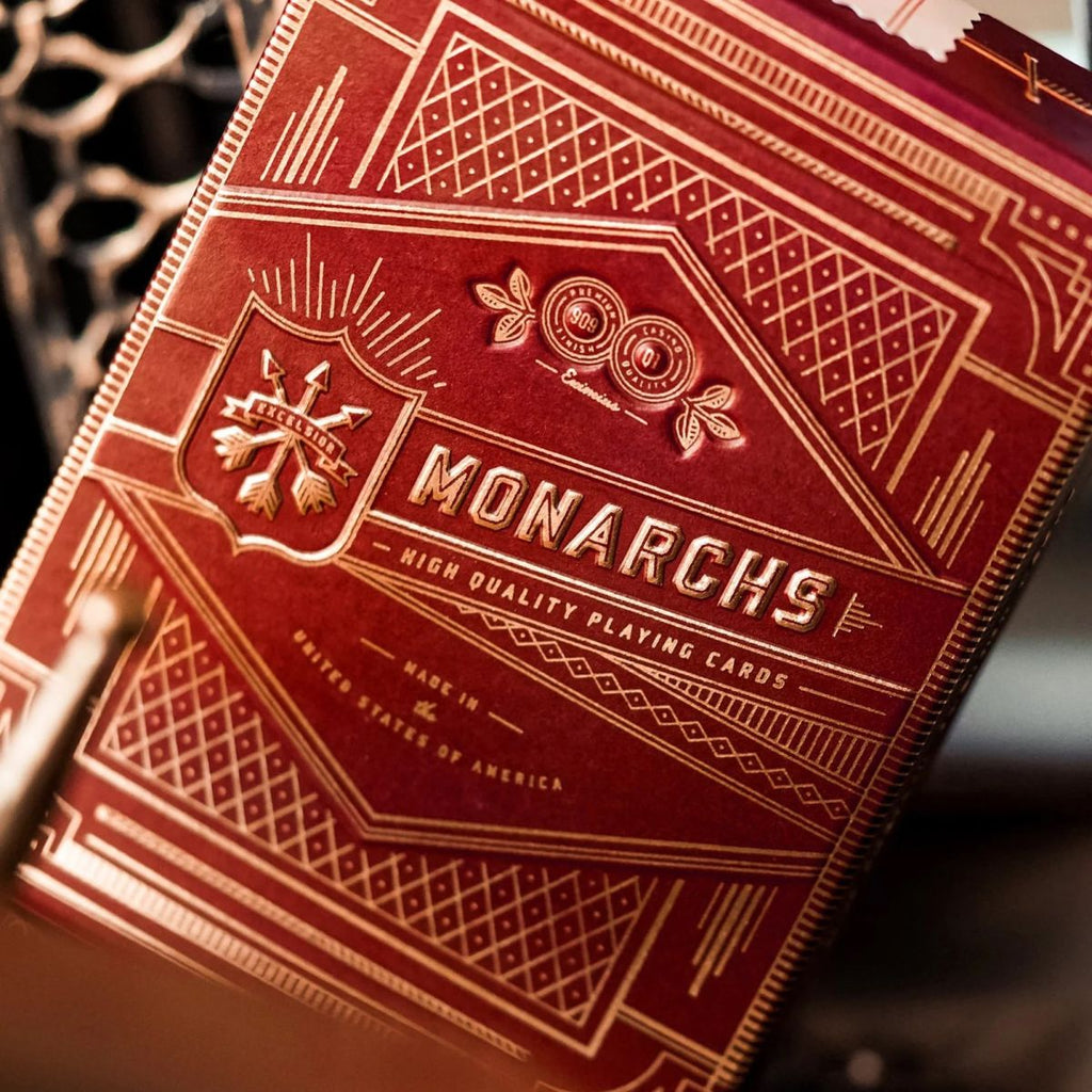 Theory 11 - Monarch Red Playing Cards