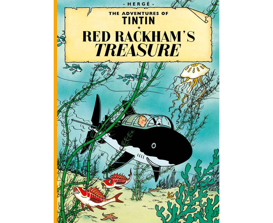 The Adventures of Tintin Series : Red Rackham's Treasure - Book 12