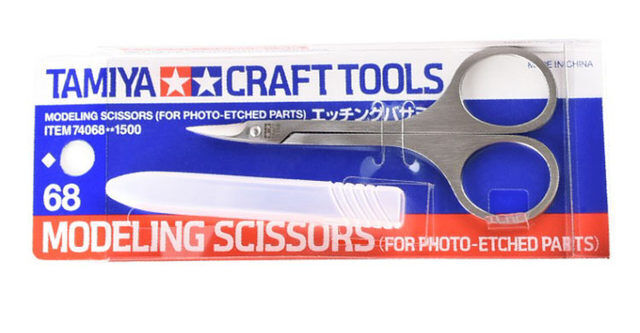 Tamiya - 74068 - Modeling Scissors (For Photo - Etched Parts)