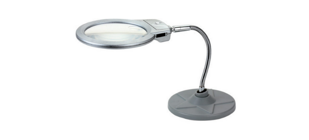 ZD-126-1 HELPING HAND MAGNIFIER WITH LED LIGHT AND STAND