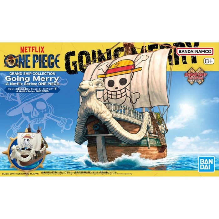 Bandai - G5069904 - GRAND SHIP COLLECTION Going Merry -A Netflix Series: ONE PIECE