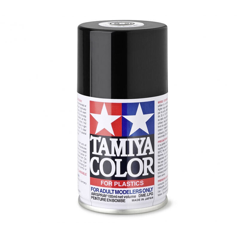 Tamiya - 85006 - TS-6 Matt Black Lacquer Spray Paint 100ml