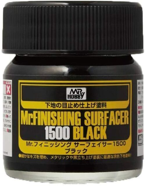 Mr Hobby - SF288 - Mr Finishing Surfacer 1500 Black - 40ml