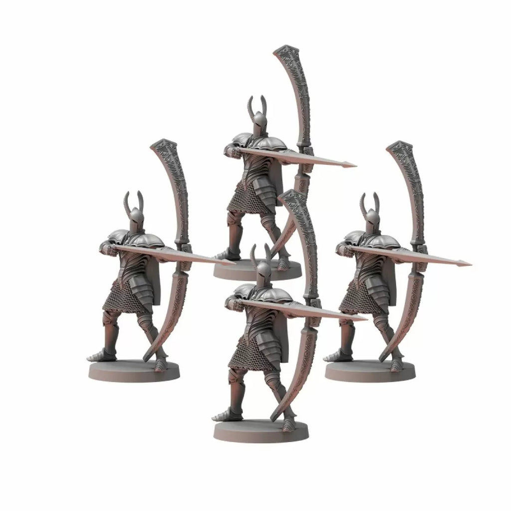 Dark Souls RPG - Miniatures: Silver Knight Greatbowmen
