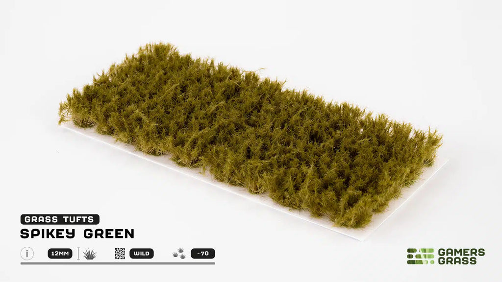 Gamers Grass - 12mm Tufts - Spikey Green
