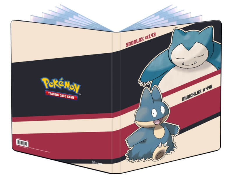 Ultra Pro - Pokemon - Pokémon Portfolio 9 Pocket Snorlax & Munchlax - 15950