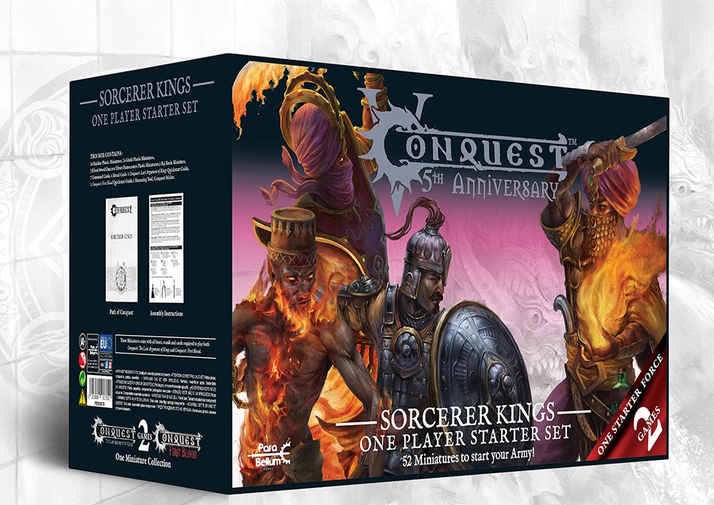 Conquest: Sorcerer Kings - Conquest 5th Anniversary Supercharged Starter Set