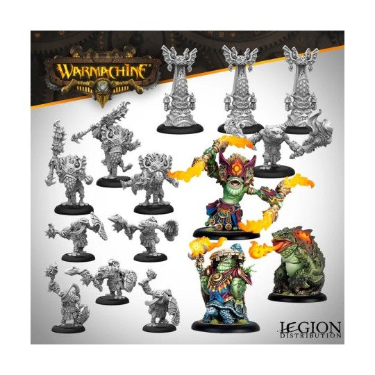 Warmachine: Southern Kriels Fire Tongue Warriors Cadre