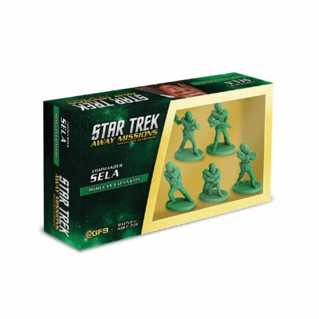 Star Trek Away Missions - Commander  Sela Romulan Expansion