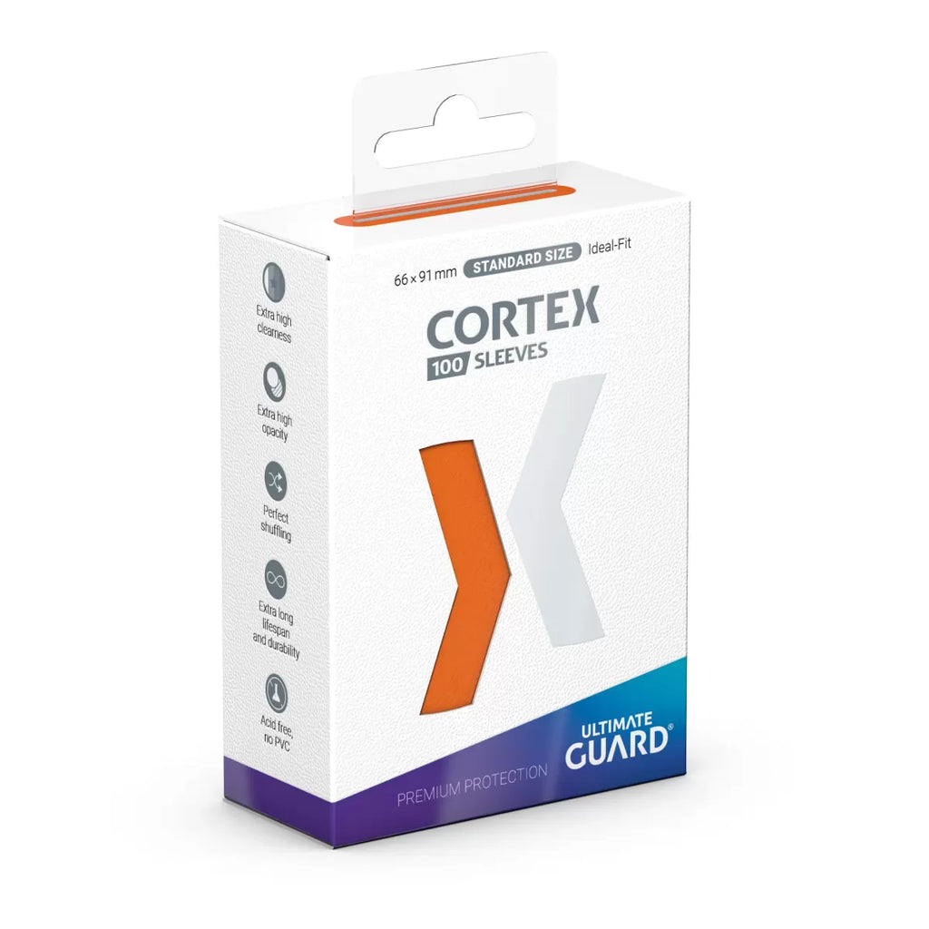 Ultimate Guard Cortex Standard Size Sleeves Orange (100)