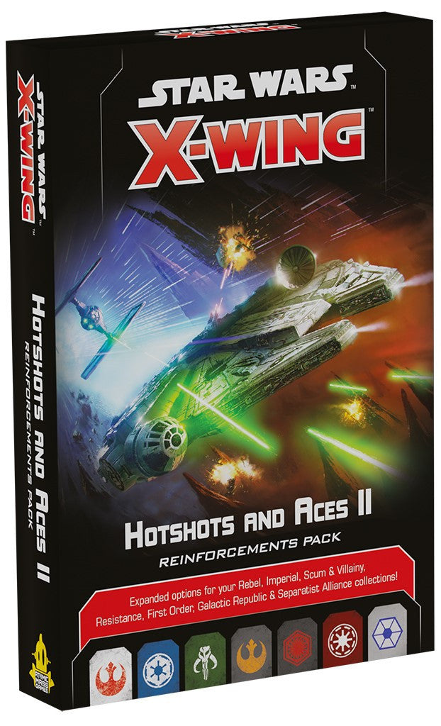 Star Wars X-Wing 2nd Edition Hotshots and Aces Reinforcements Pack II