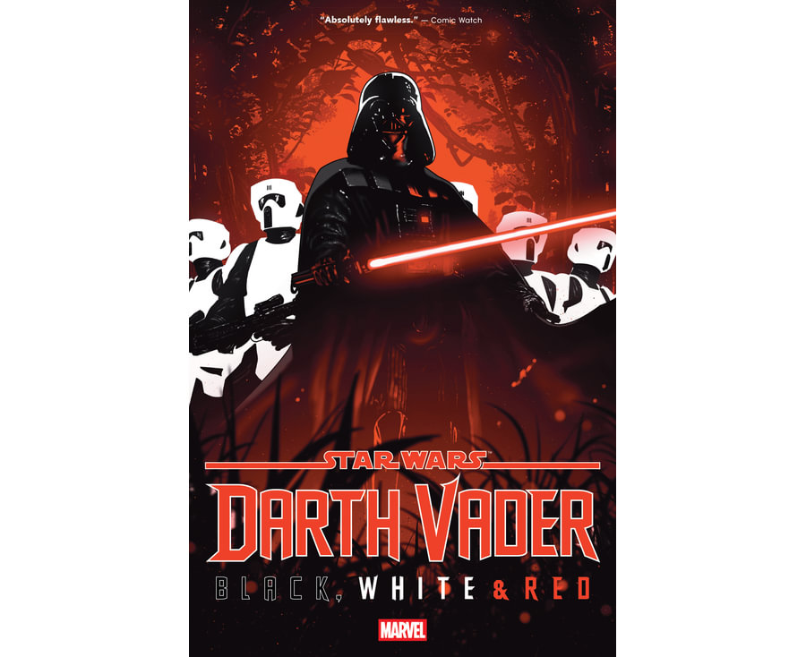 Star Wars Darth Vader - Black, White & Red