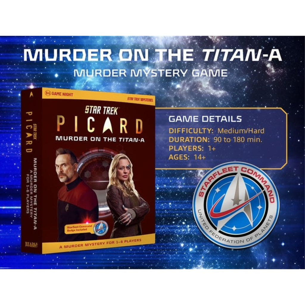Beadle & Grimm's Star Trek: Picard Murder on the Titan - A Mystery Game