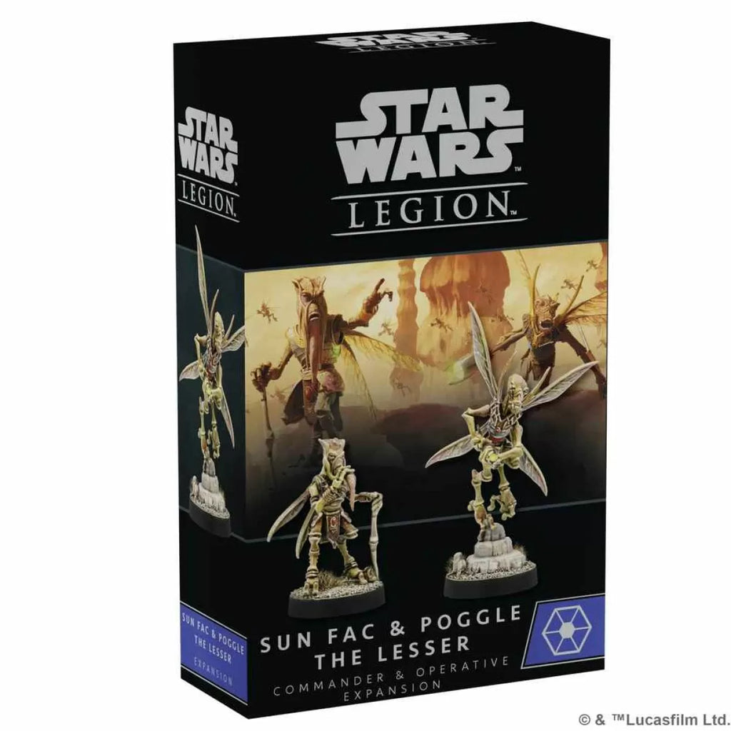 Star Wars Legion Sun Fac & Poogle the Lesser Commander Expansion