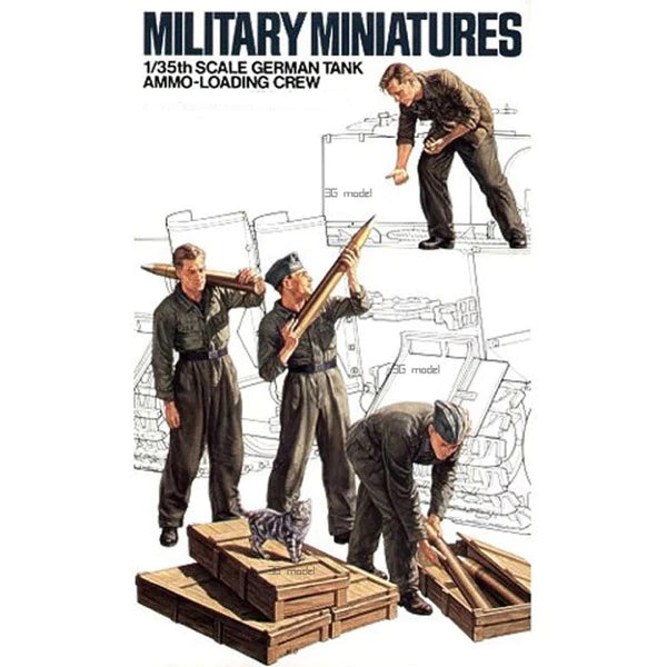 Tamiya - 35188 - 1/35 German Tank Ammo-Loading Crew