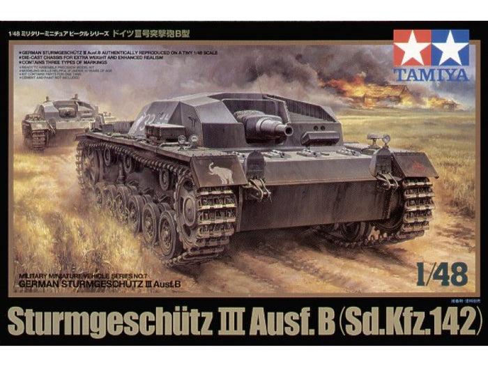 Tamiya - 32507 - 1/48 Sturmgeschutz Iii Ausf.B Sd.Kfz.142