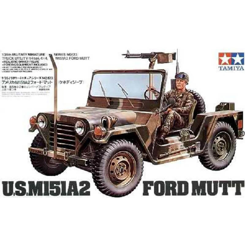 Tamiya - 35123 - 1/35 U.S. M151A2 Ford Mutt