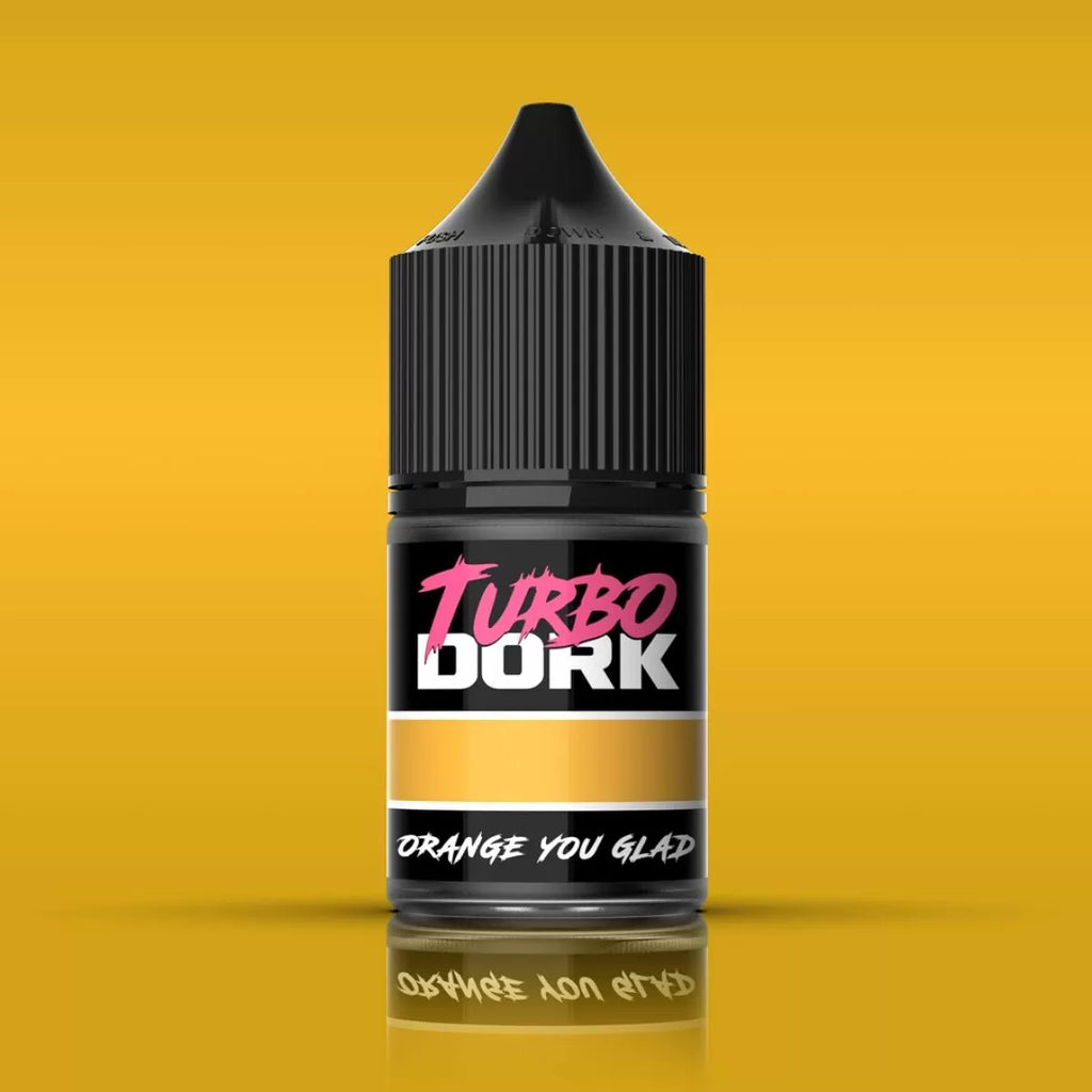 Turbo Dork - TDK025557 - Orange You Glad Metallic Acrylic Paint 22ml