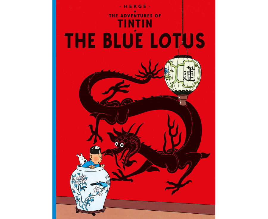 The Adventures of Tintin Series : The Blue Lotus - Book 5