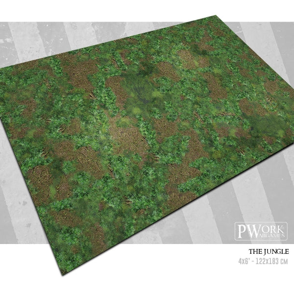 PWork - The Jungle - Wargame Terrain Mat - 22X30"