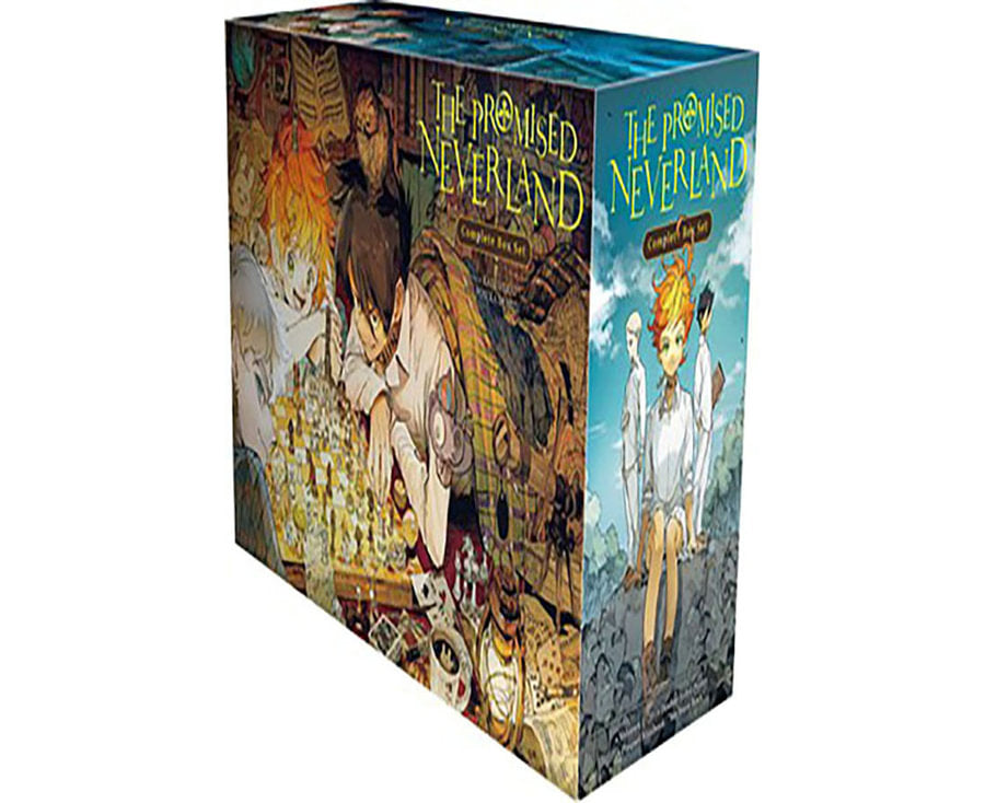 The Promised Neverland Complete Box Set Volumes 1-20 plus exclusive booklet and double-sided poster