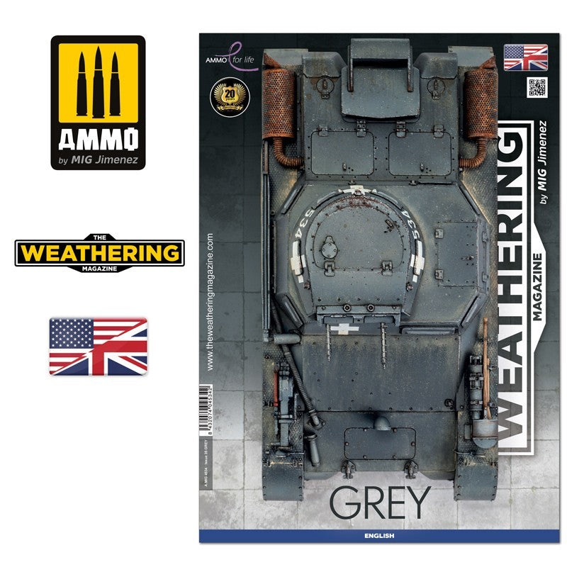 Ammo by MIG - A.MIG-4534 - The Weathering Magazine #35 - Grey