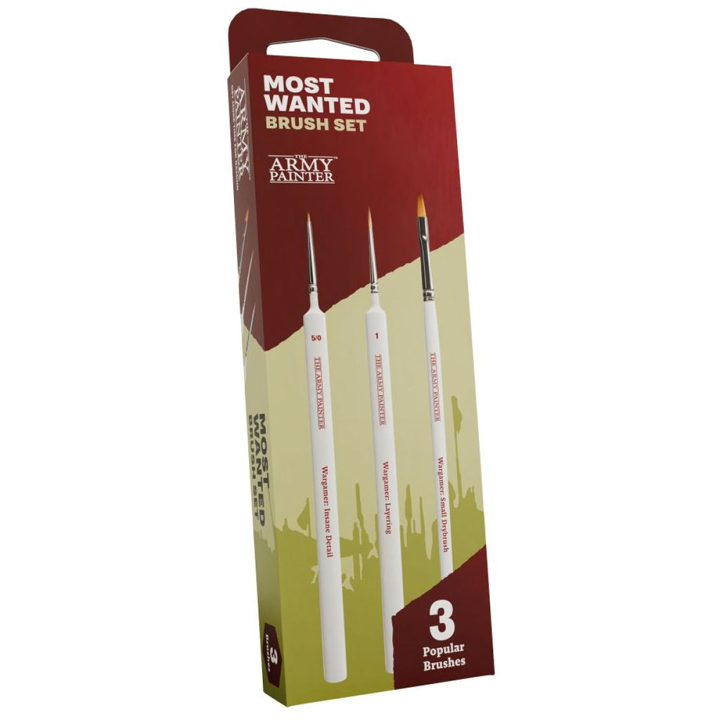 Army Painter - TL5066 - Brushes - Sets - Most Wanted Brush Set