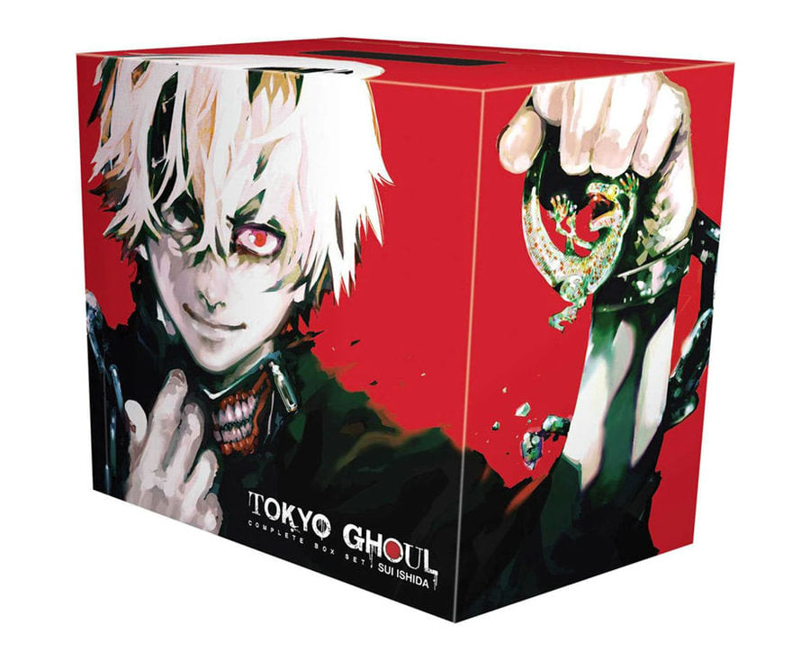 Tokyo Ghoul Complete Box Set Volumes 1-14 with Double-Sided Poster