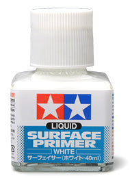 Tamiya - 87096 - Liquid Surface Primer - White 40ml