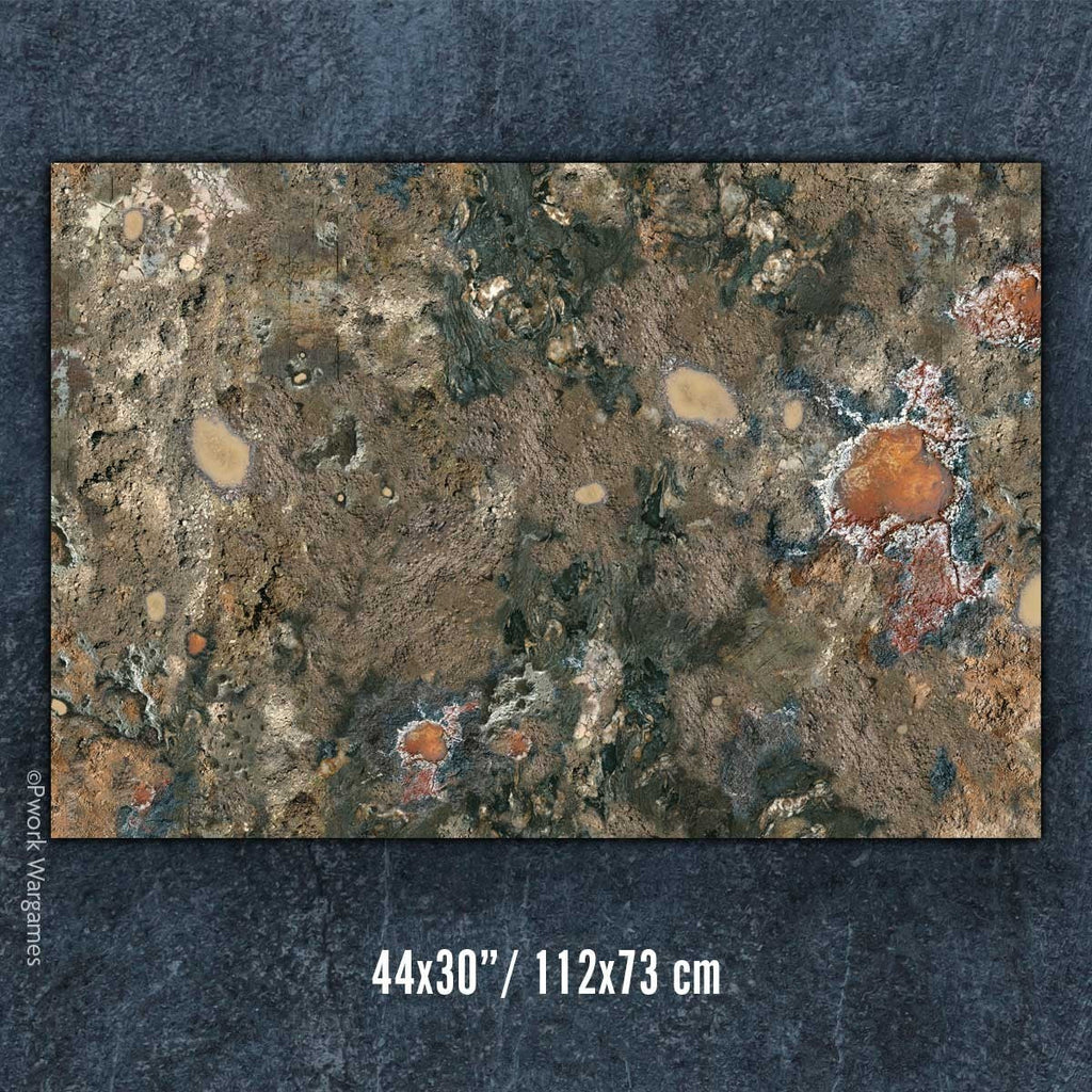 PWork - Trench Warfare - Wargames Terrain Mat - 44X30"