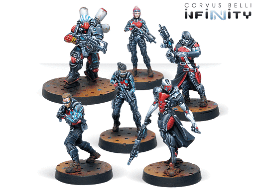 Infinity: Nomads - Tunguska Jurisdictional Command (Sectorial Starter Pack)