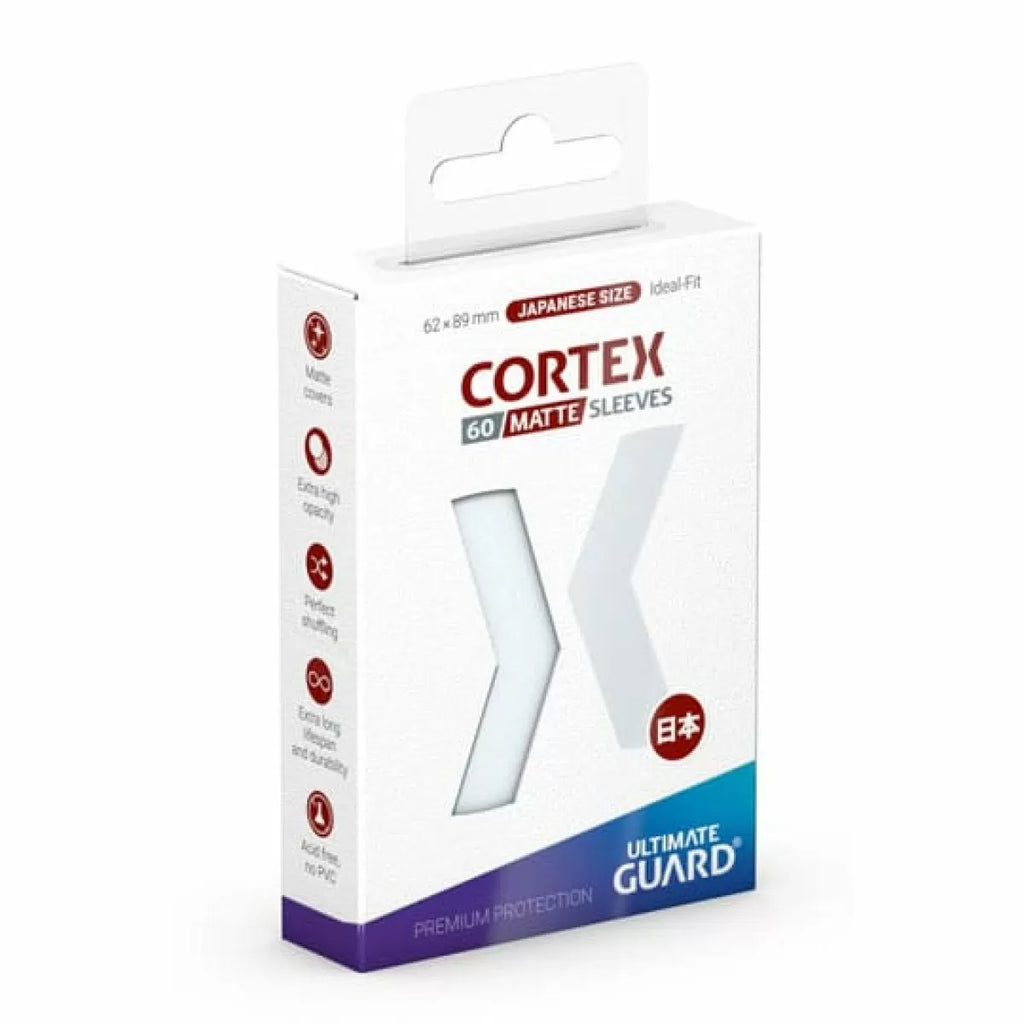 Ultimate Guard: Japanese Size Sleeves – Cortex Matte – Transparent