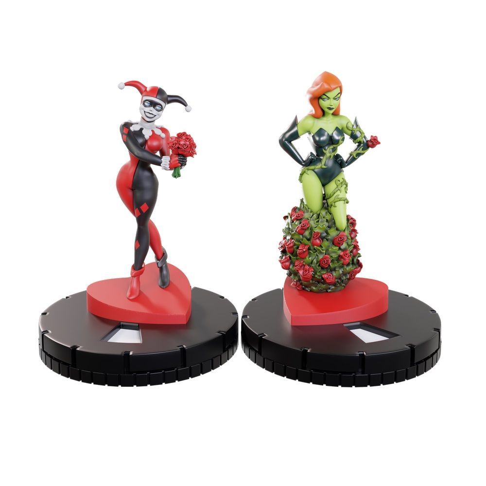 DC HeroClix Iconix: Harley Quinn Roses for Red