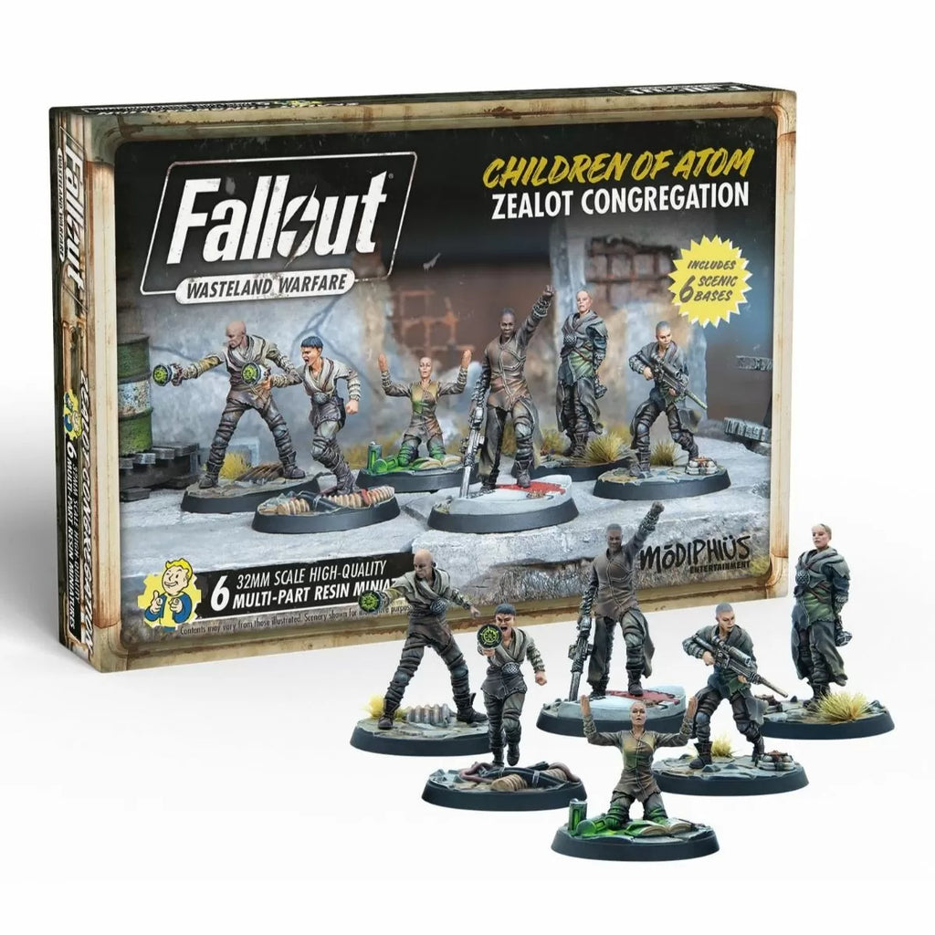 Fallout Wasteland Warfare - Children of Atom: Zealot Congregation