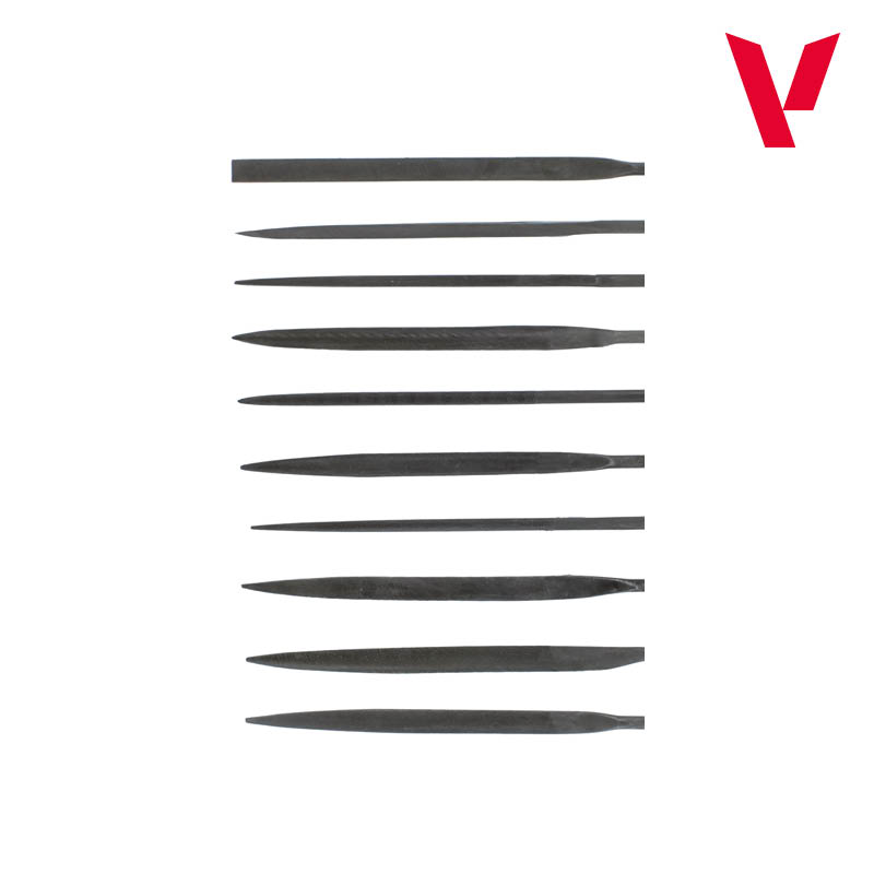 Vallejo - T03001 - Hobby Tools - Budget needle file set (10)
