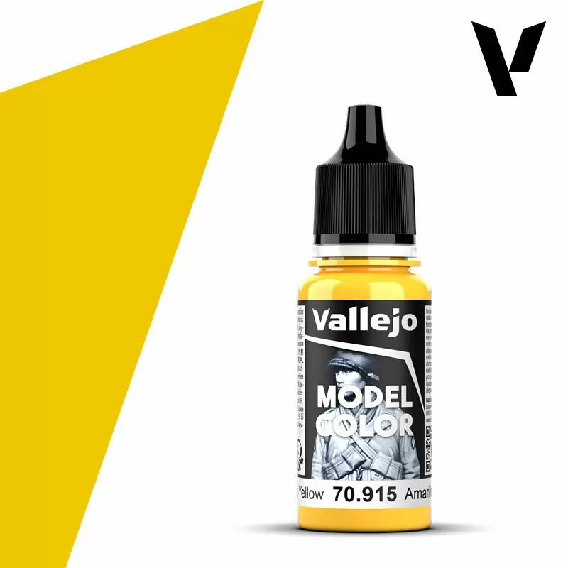 Vallejo - 70.915 - Model Color - Deep Yellow 18ml