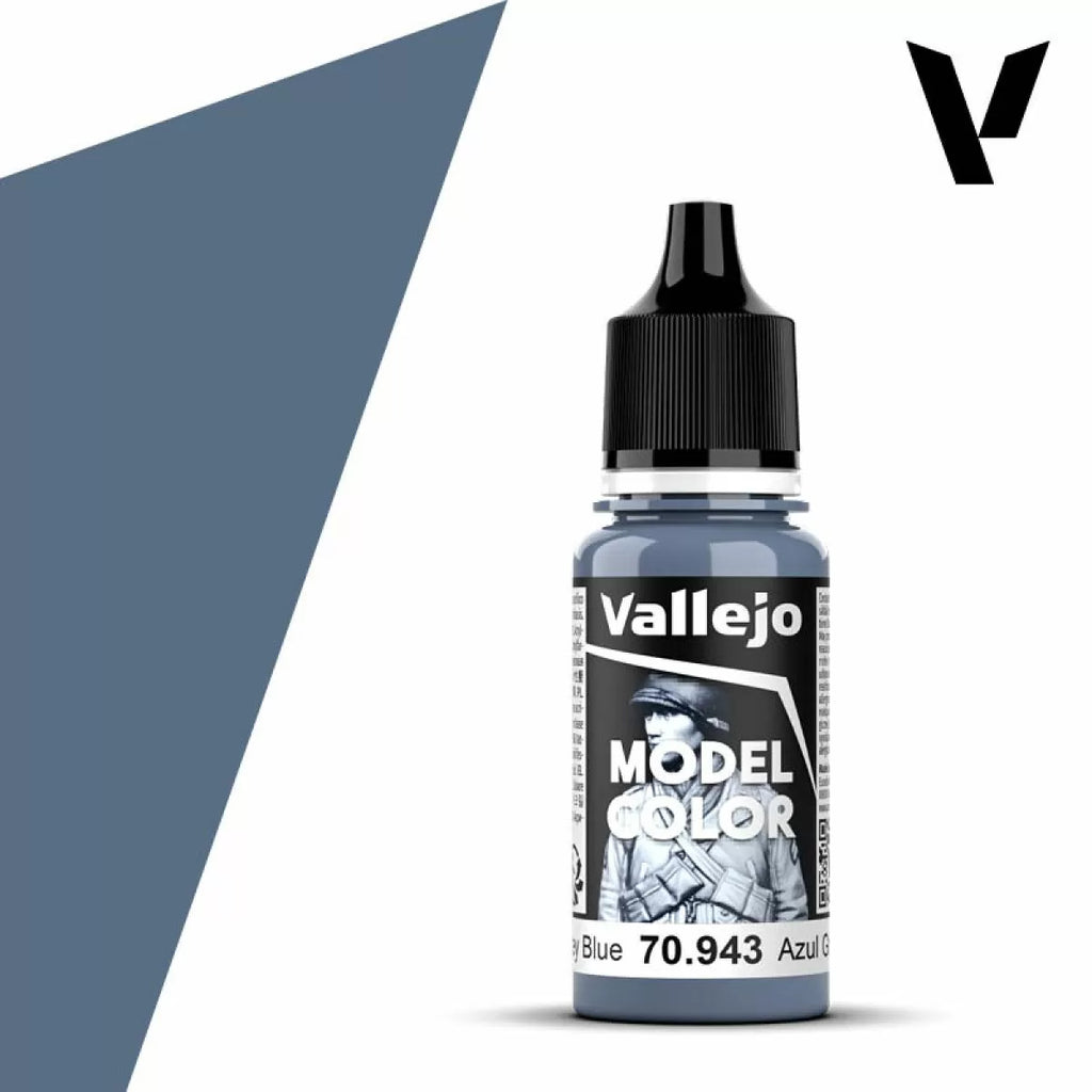 Vallejo - 70.943 - Model Color - Grey Blue 18ml